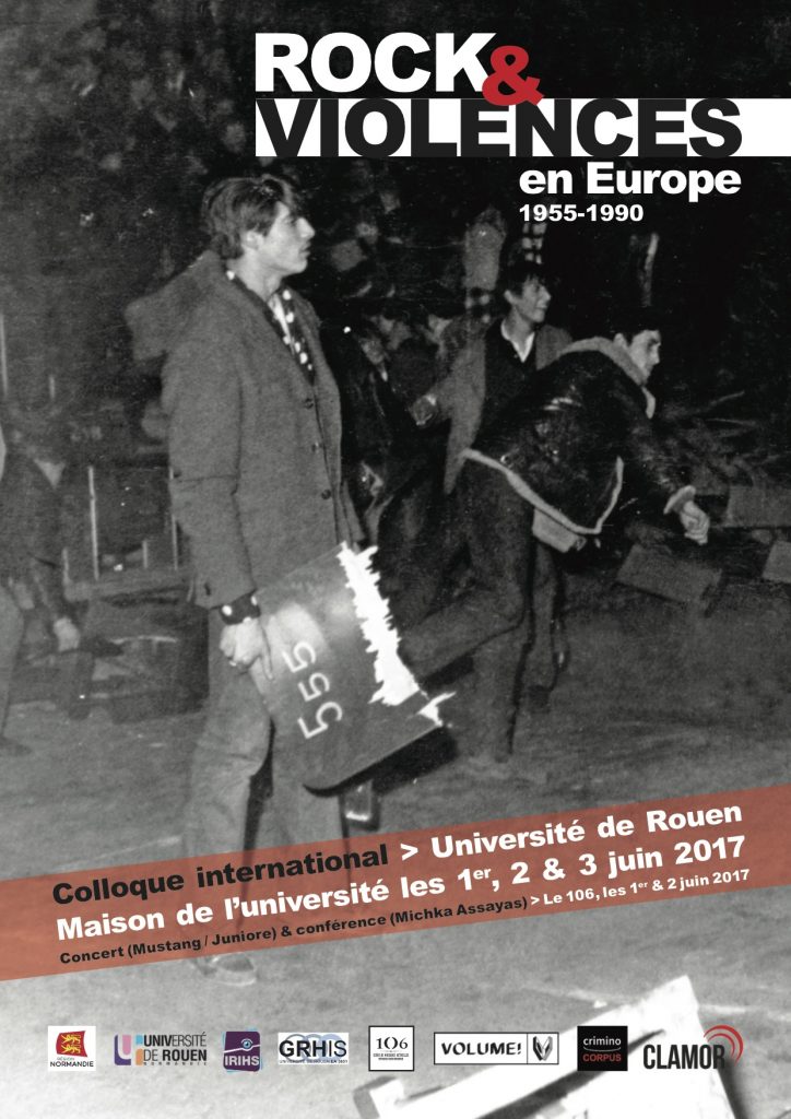 Colloque international Rock et violences en Europe – 1955-1990