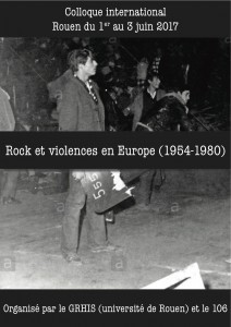 Rock et violence en Europe (1950-1980). Appel à communication